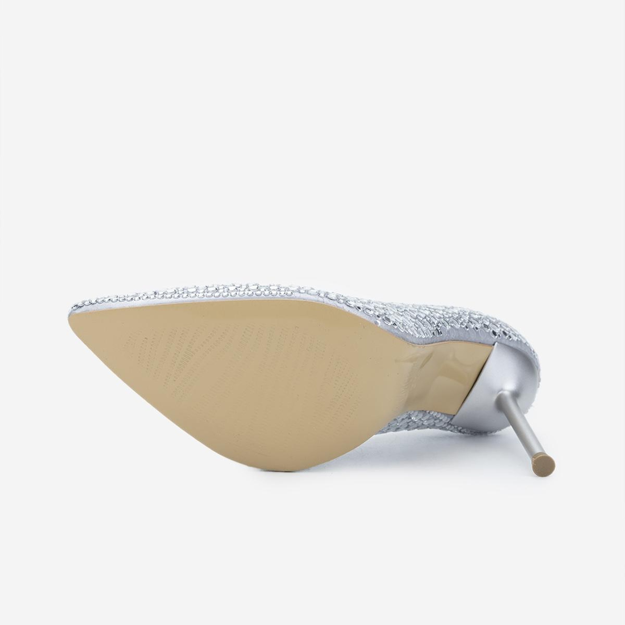 Valmenti Kadın Vegan Gri Topuklu Ayakkabı