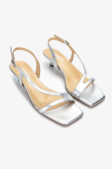  Valmenti Kadın Lame Topuklu Ayakkabı