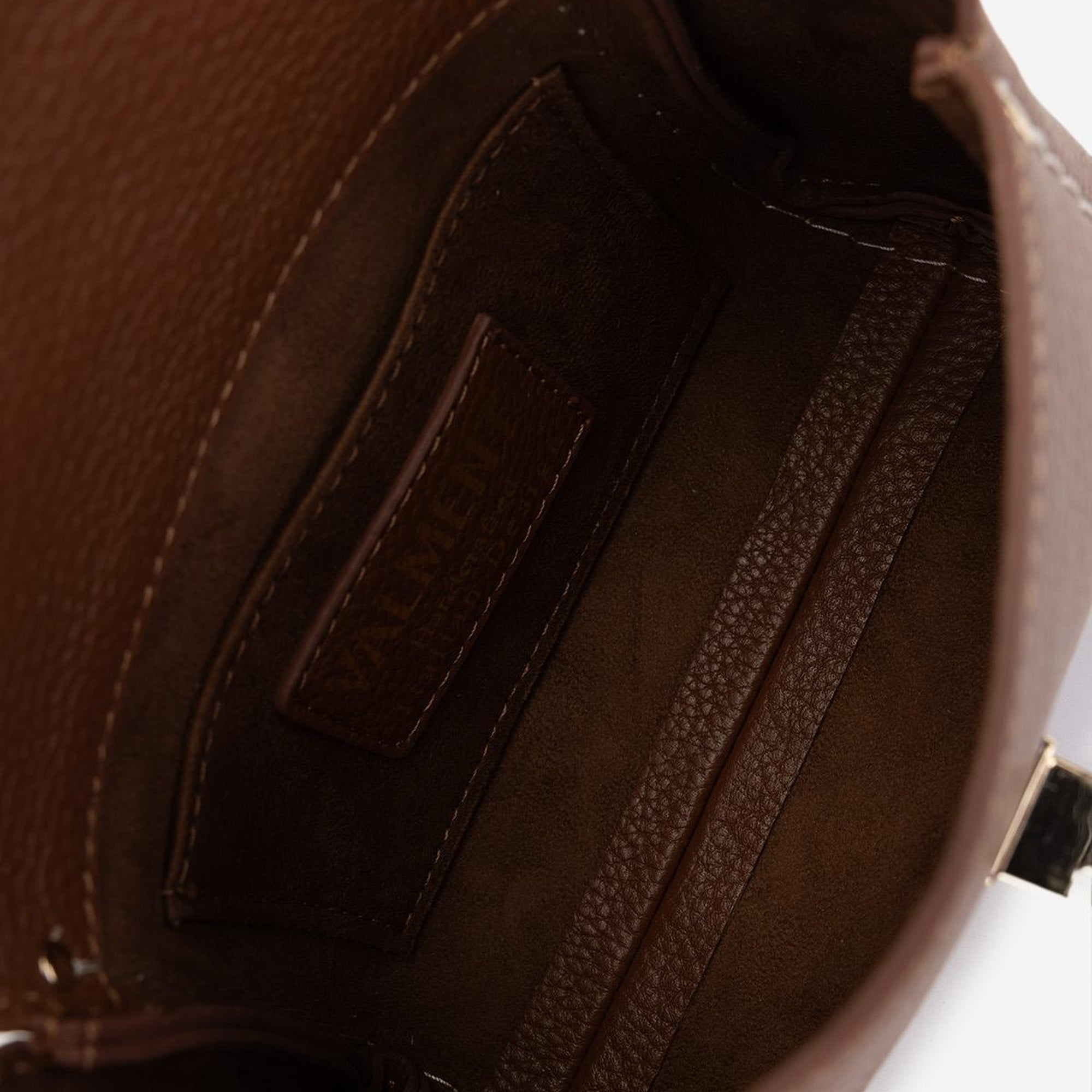 Valmenti Kadın Hakiki Deri Taba Postacı Çanta