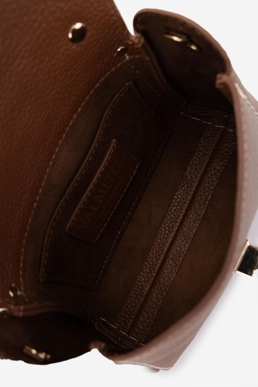  Valmenti Kadın Hakiki Deri Taba Postacı Çanta