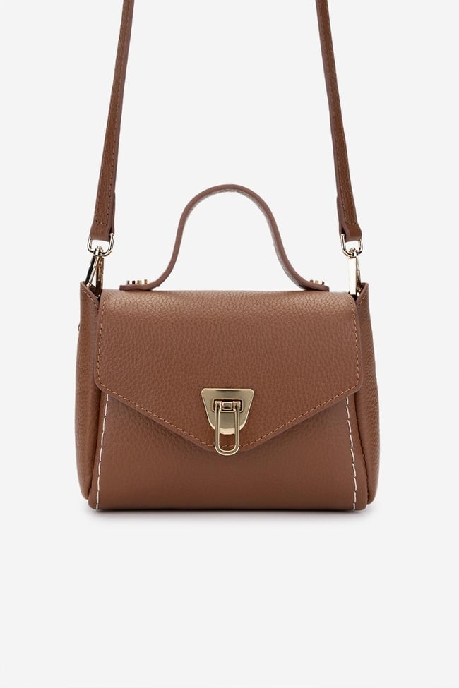  Valmenti Kadın Hakiki Deri Taba Postacı Çanta