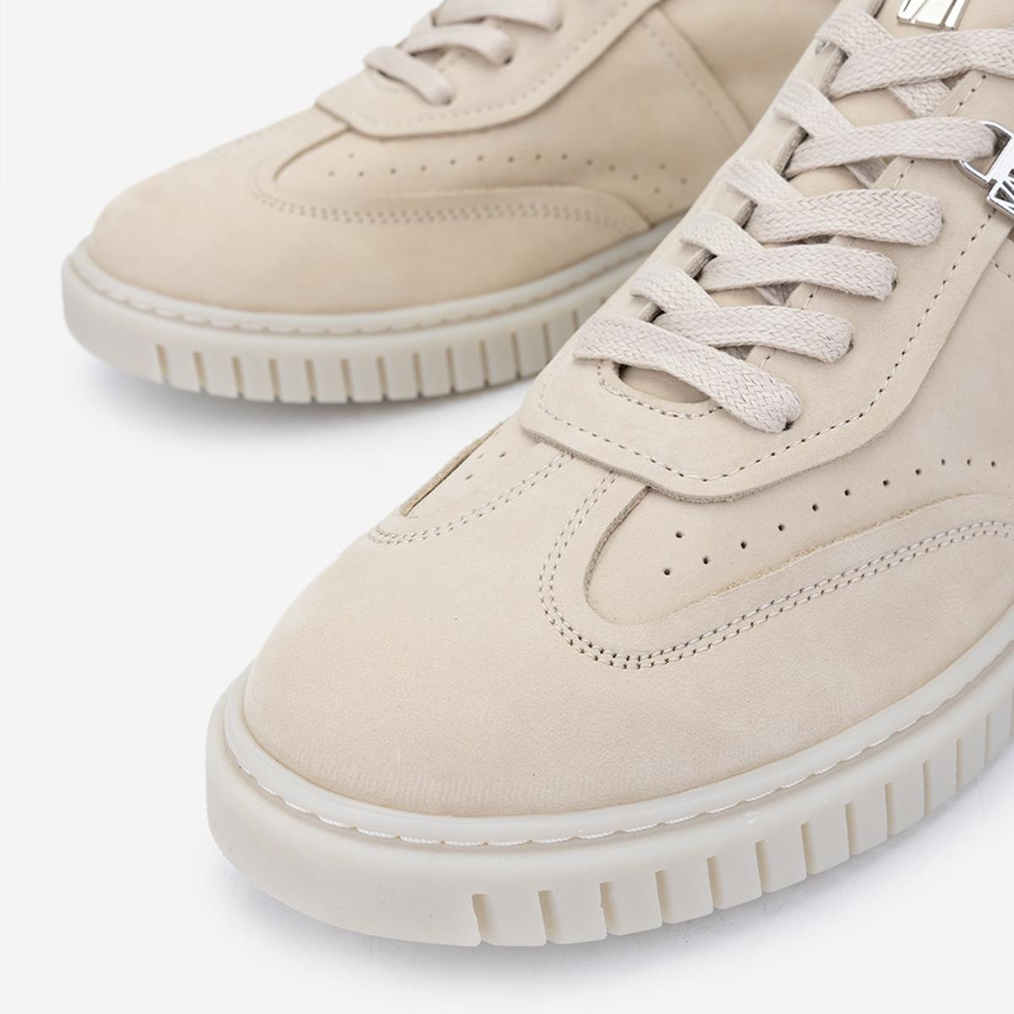 Valmenti Erkek Hakiki Deri Bej Sneakers & Spor Ayakkabı