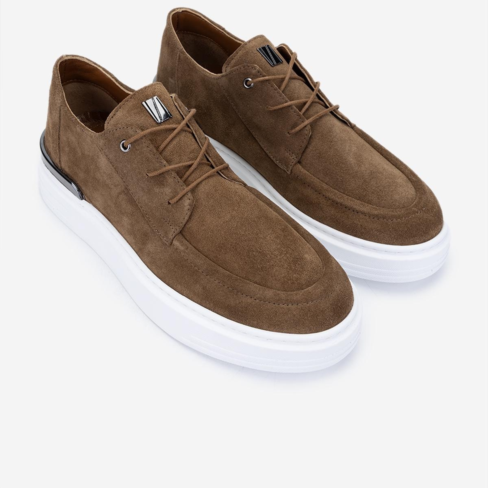 Valmenti Erkek Hakiki Deri Tarçın Sneakers & Spor Ayakkabı