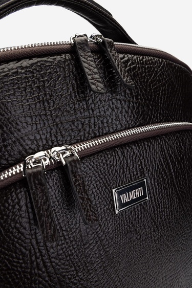  Valmenti Unisex Hakiki Deri Kahverengi Valiz