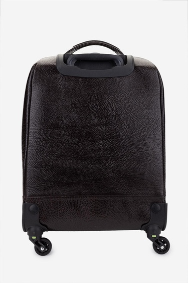  Valmenti Unisex Hakiki Deri Kahverengi Valiz