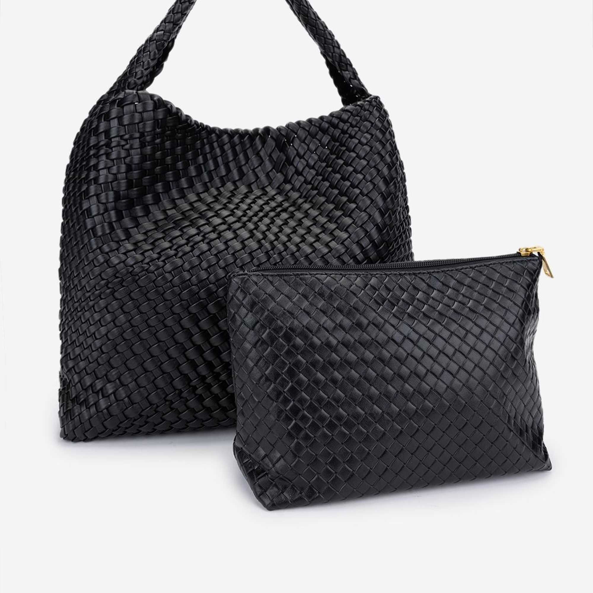 Valmenti Kadın Vegan Siyah Omuz Çanta