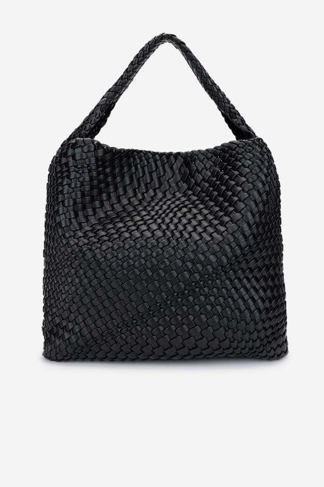  Valmenti Kadın Vegan Siyah Omuz Çanta