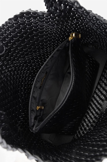  Valmenti Kadın Vegan Siyah Omuz Çanta