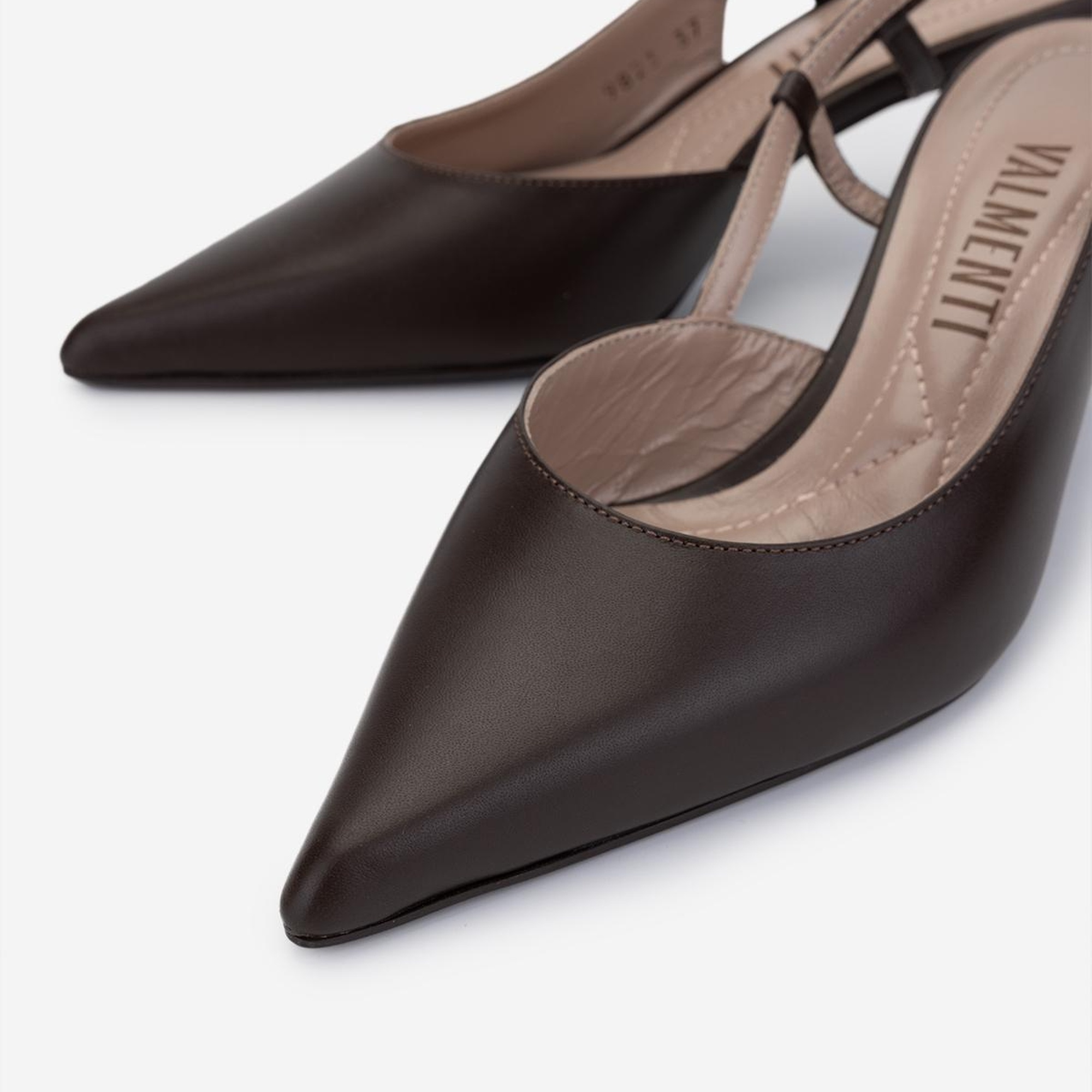 Valmenti Kadın Kahverengi Topuklu Ayakkabı