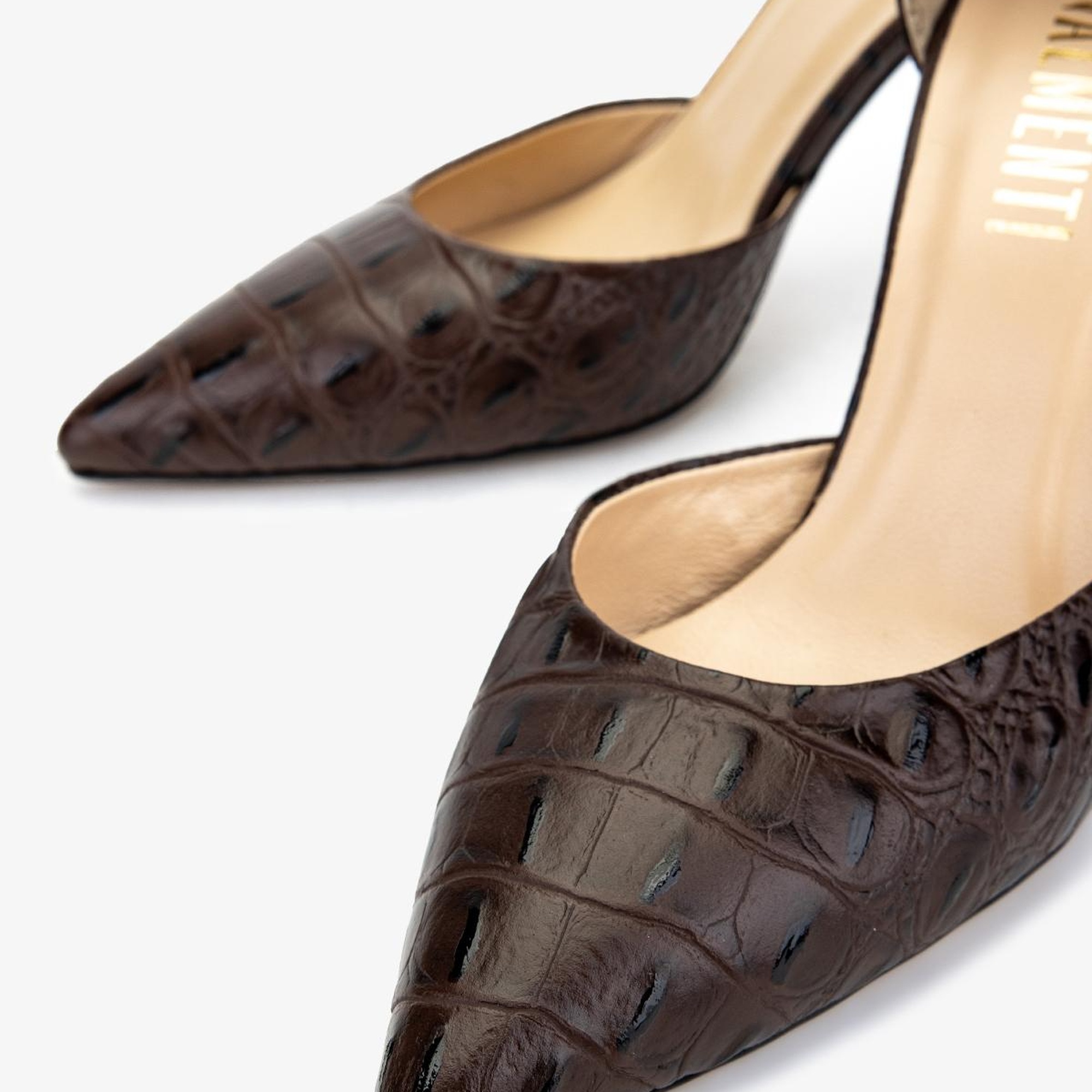 Valmenti Kadın Kahverengi Topuklu Ayakkabı