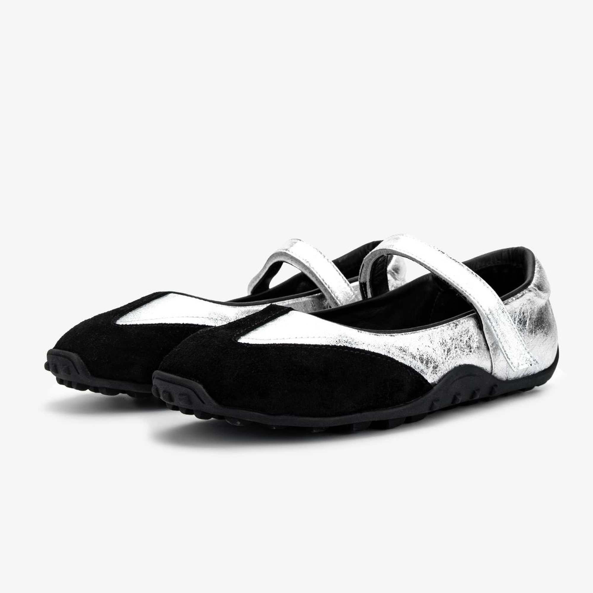 Valmenti Kadın Hakiki Deri Siyah Süet Casual Ayakkabı