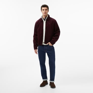  Tommy Hilfiger Reversible Ivy Erkek Bordo Ceket