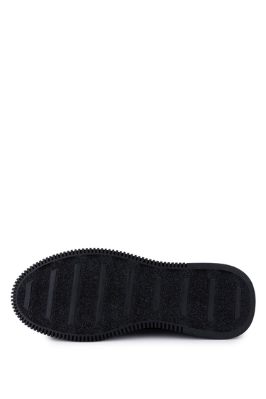  Tamer Tanca Erkek Hakiki Deri Siyah Casual Ayakkabı