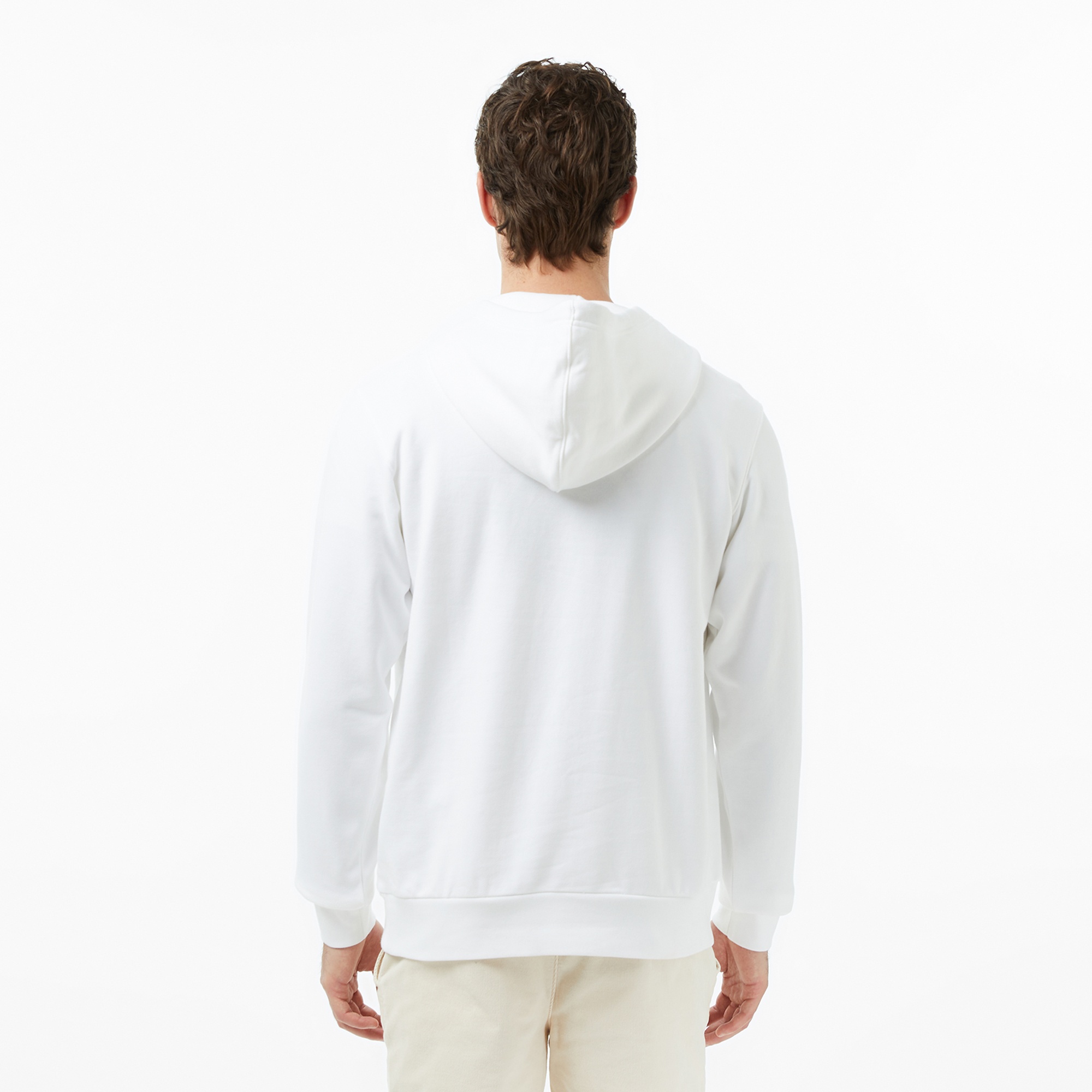 Helly Hansen Logo 3.0 Erkek Beyaz Sweatshirt