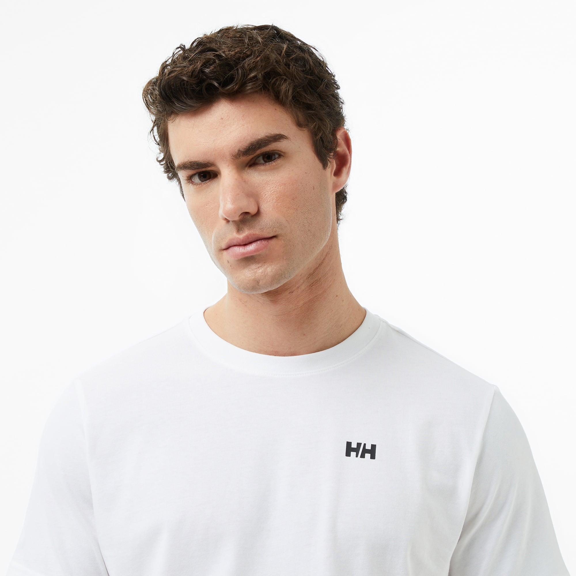 Helly Hansen Core Graphic Erkek Beyaz T-Shirt