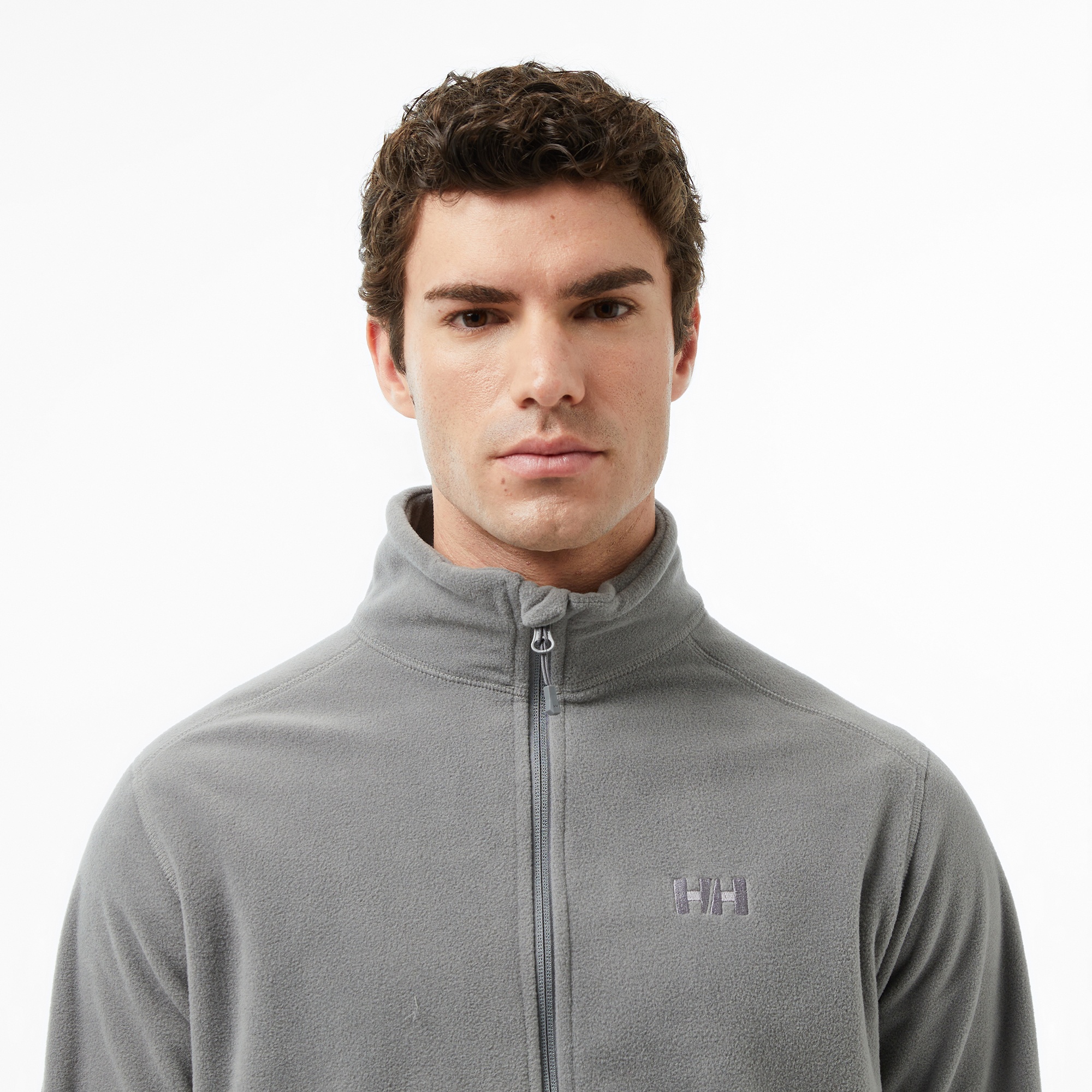 Helly Hansen Fullzip Polar Erkek Gri Ceket