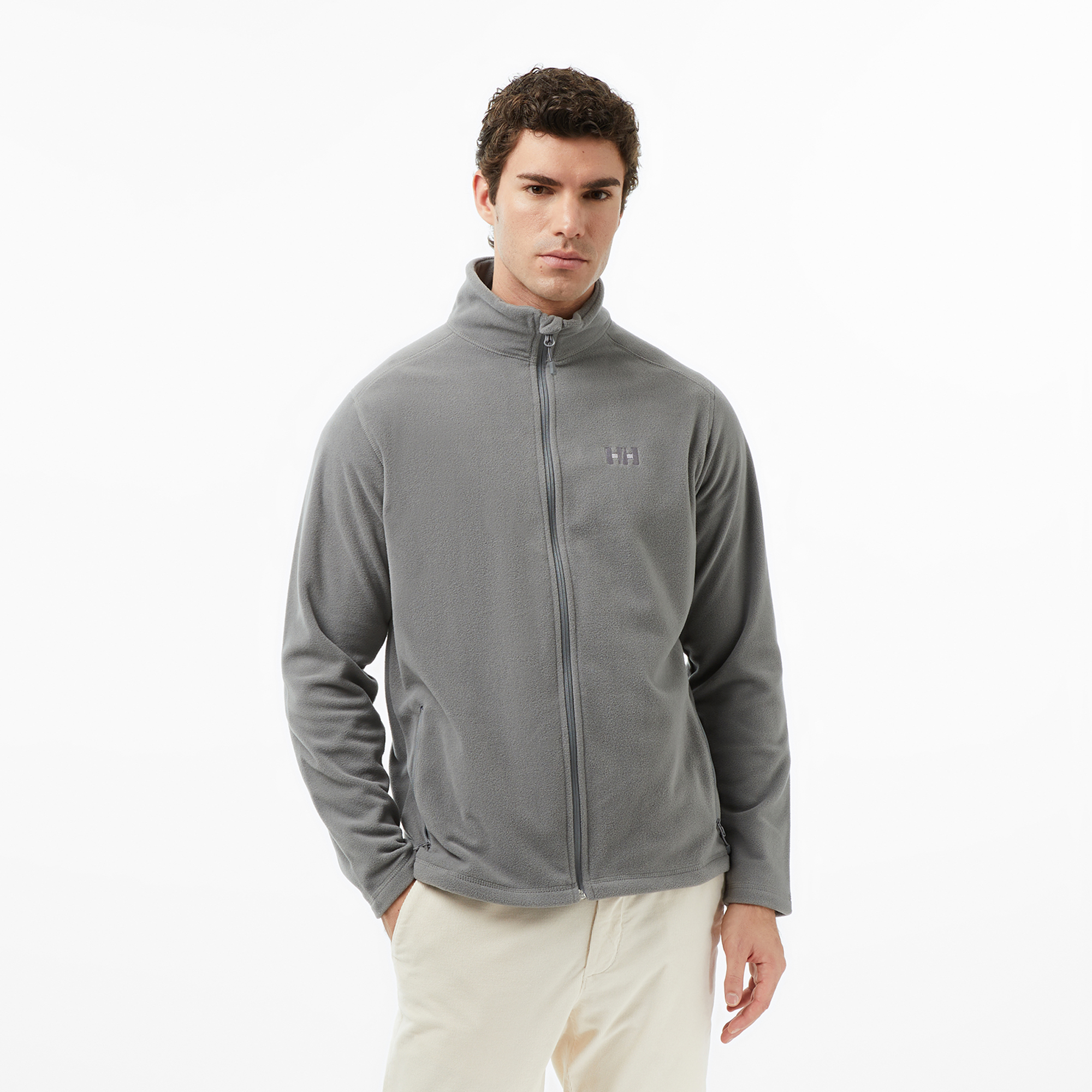  Helly Hansen Fullzip Polar Erkek Gri Ceket
