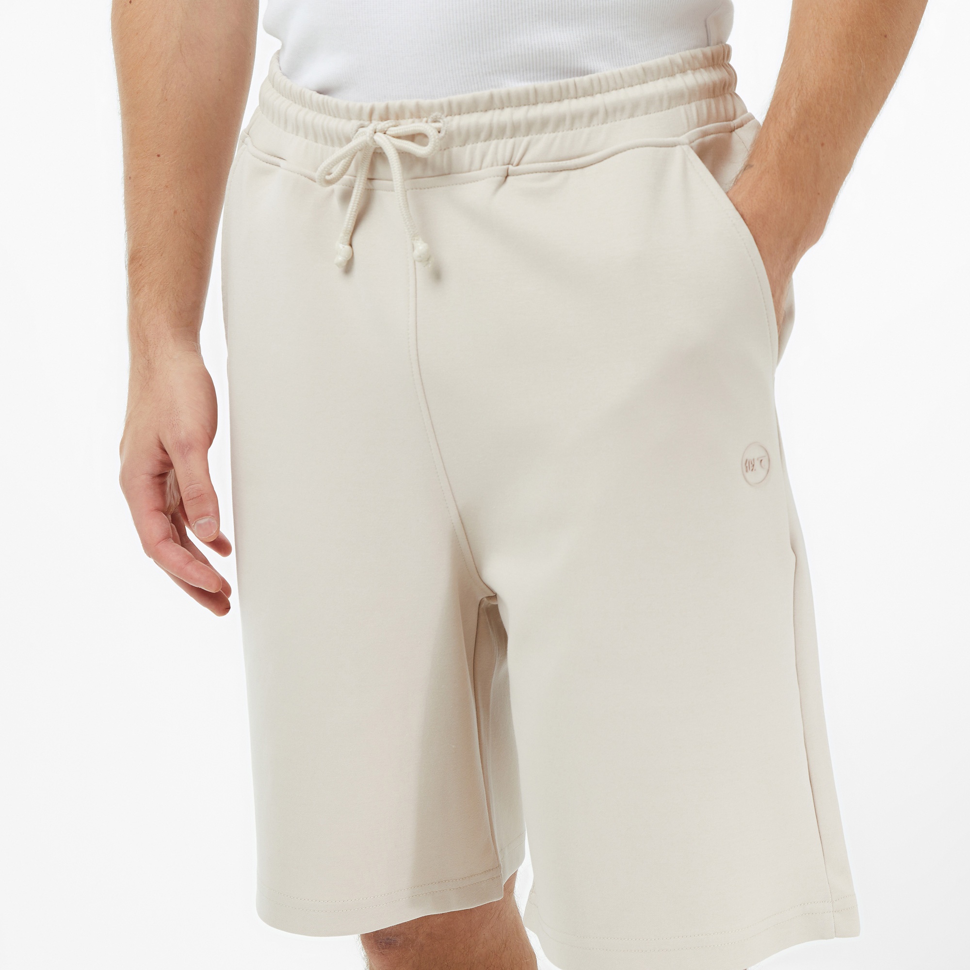 UNITED4 Erkek Krem Şort