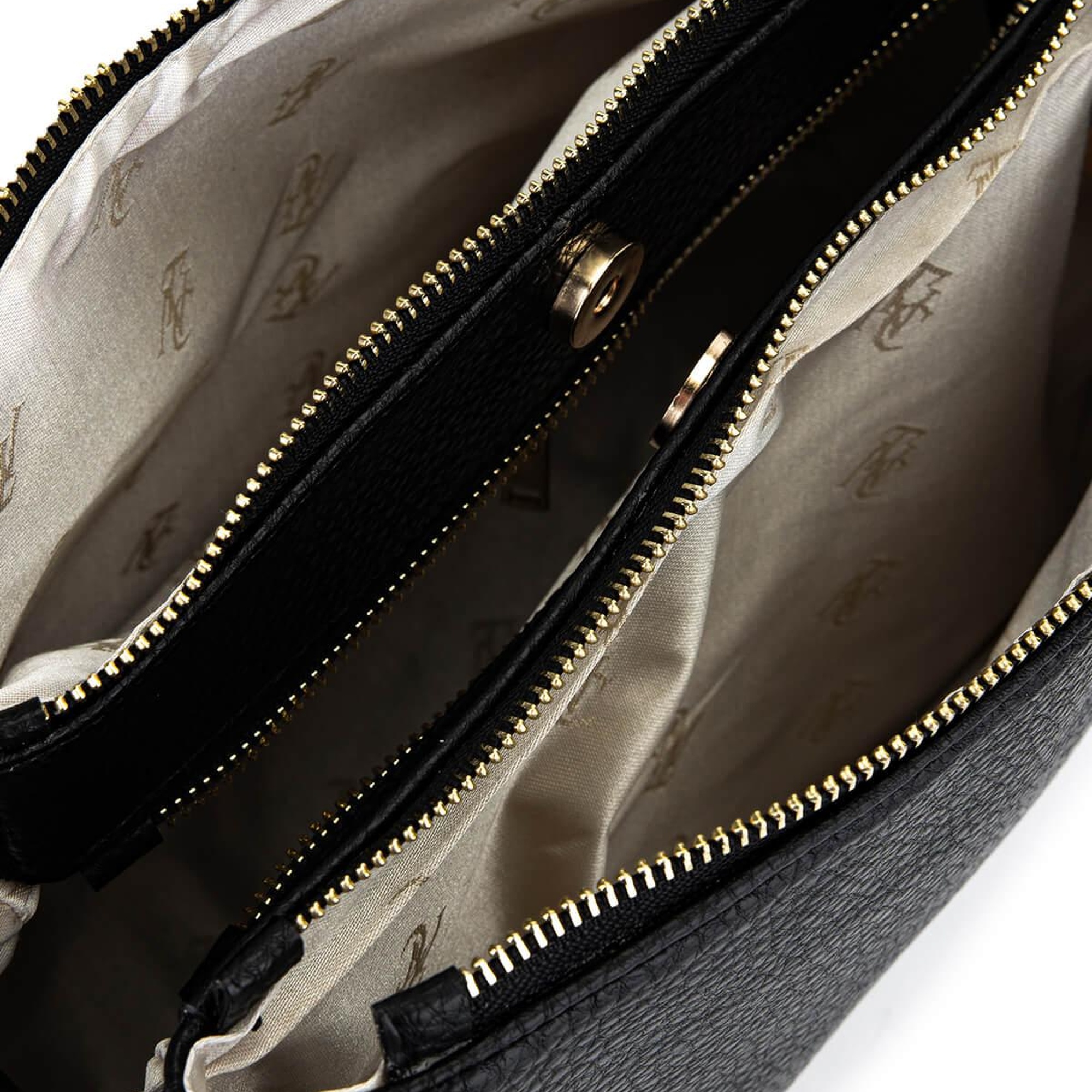 Tamer Tanca Kadın Suni Deri Siyah Floter Kol Çantası