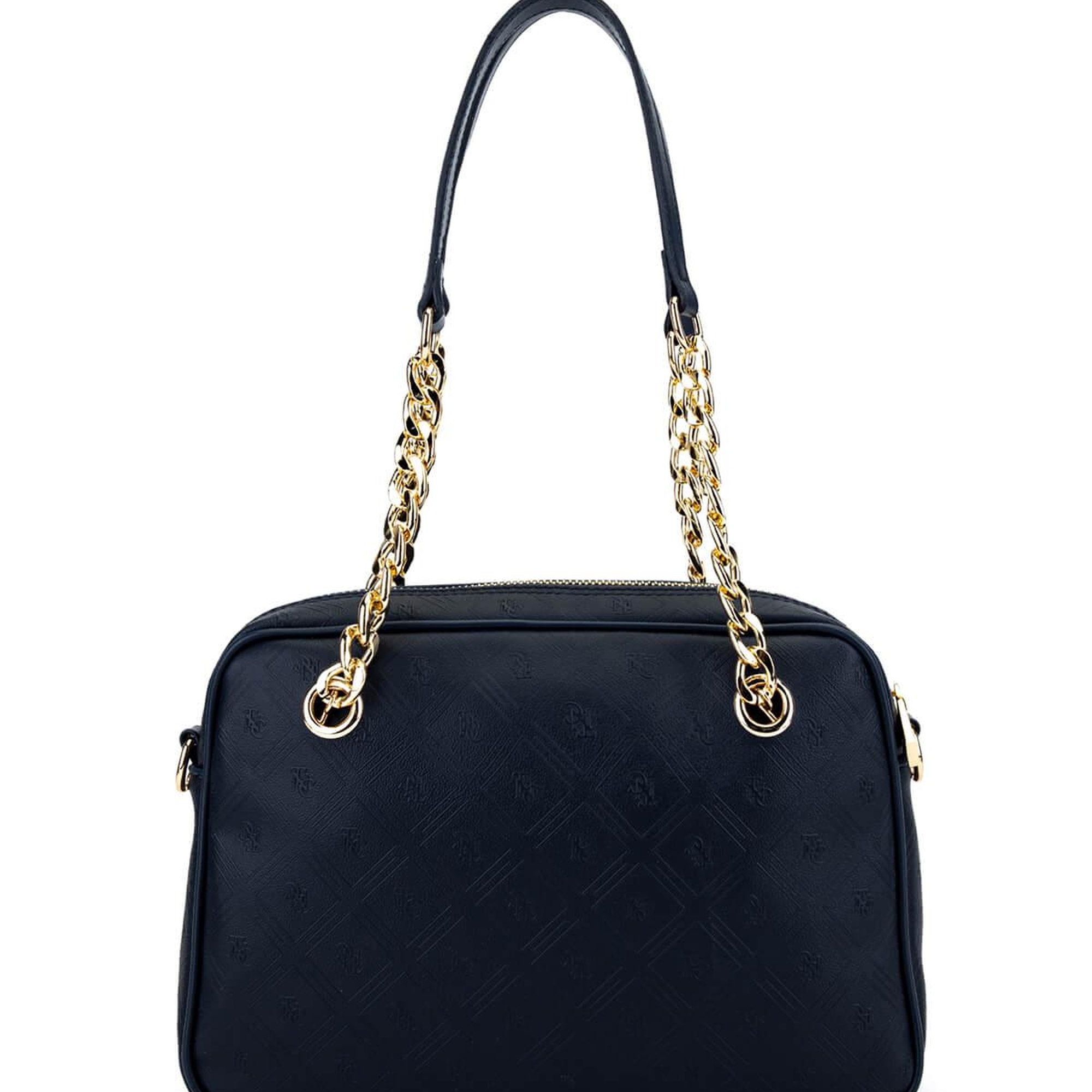 Tamer Tanca Kadın Suni Deri Lacivert Postacı Çanta