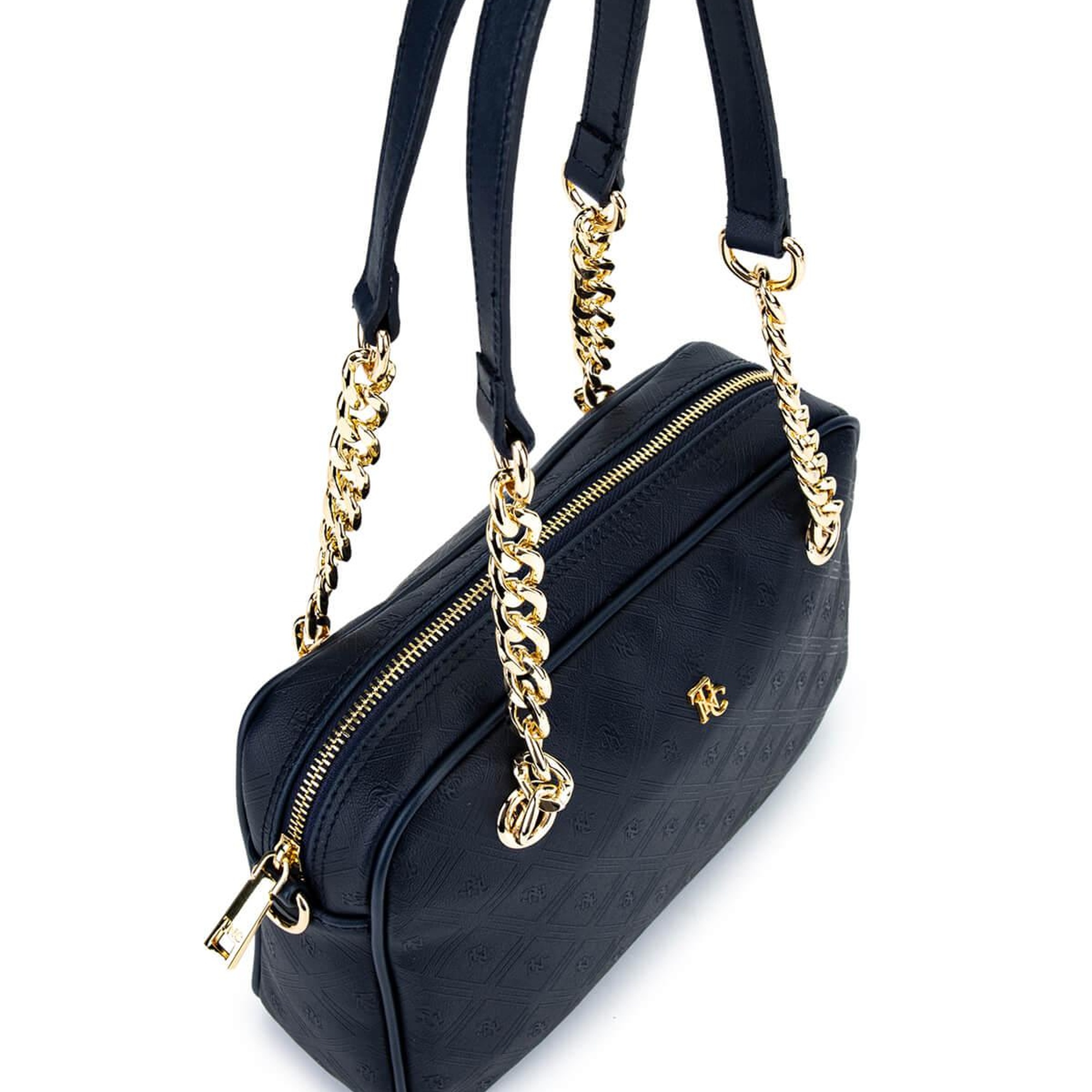 Tamer Tanca Kadın Suni Deri Lacivert Postacı Çanta