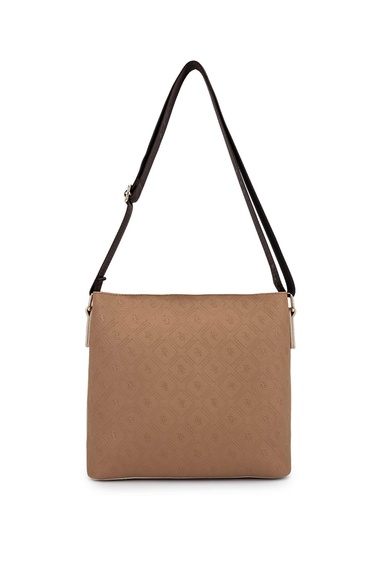  Tamer Tanca Kadın Suni Deri Vizon/Taba Postacı Çanta