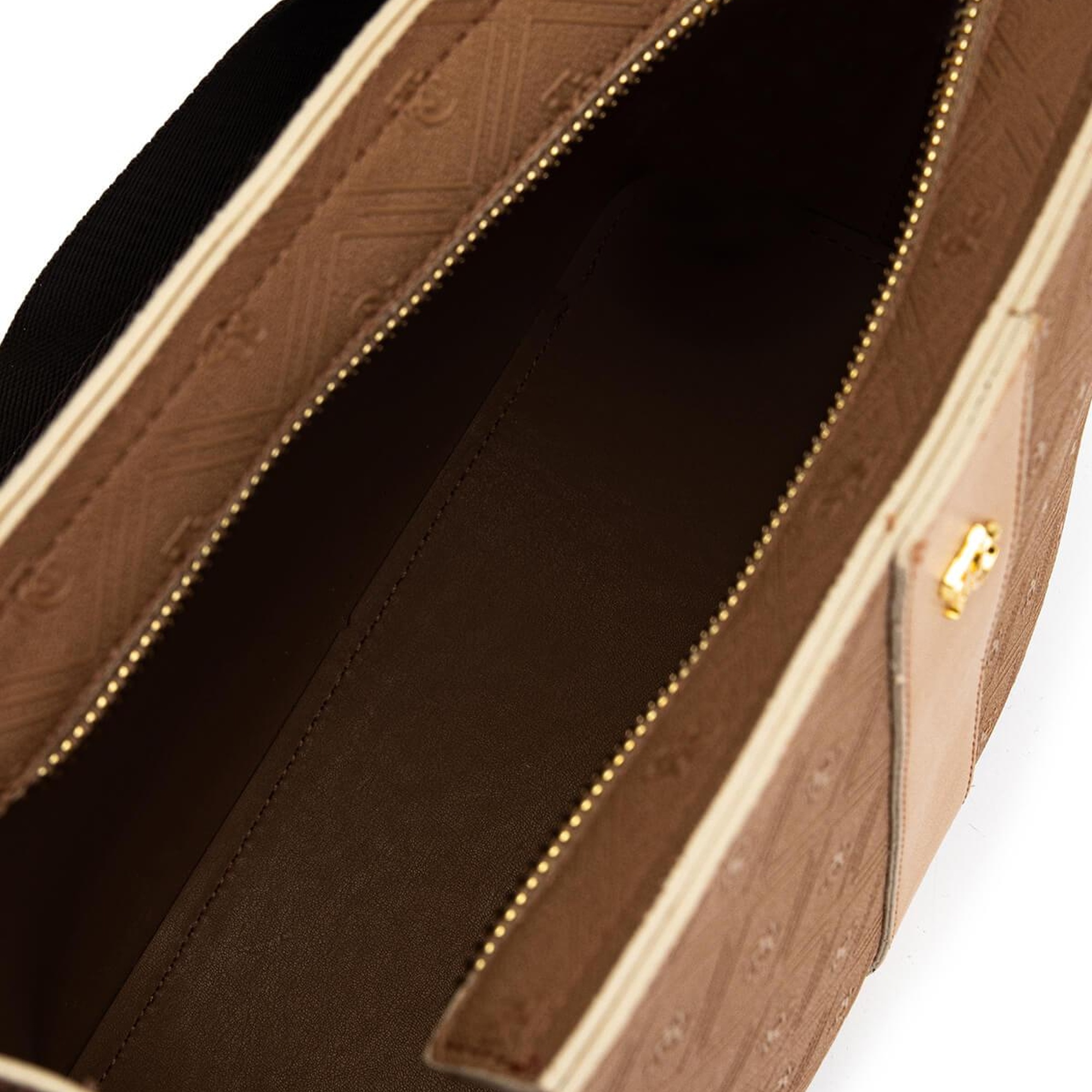 Tamer Tanca Kadın Suni Deri Vizon/Taba Postacı Çanta