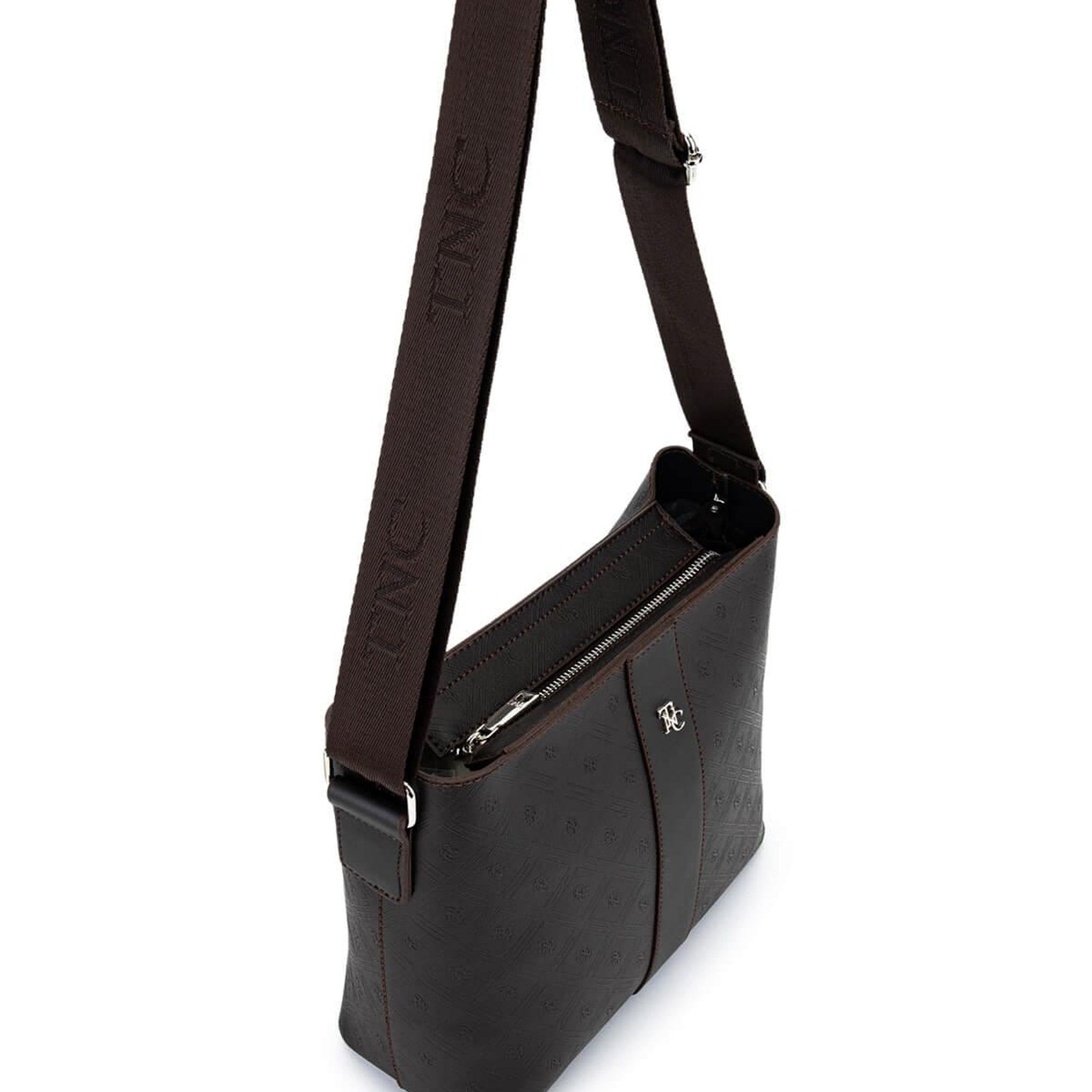 Tamer Tanca Kadın Suni Deri Kahverengi Postacı Çanta