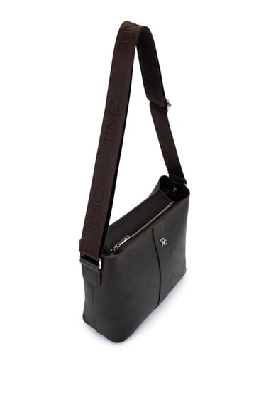  Tamer Tanca Kadın Suni Deri Kahverengi Postacı Çanta