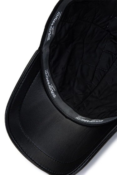  Tamer Tanca Erkek Deri & Tekstil Siyah Beyzbol Şapka