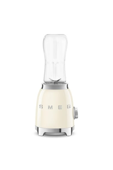  Smeg 50's Style Retro Personal Blender Krem - Single Bottle