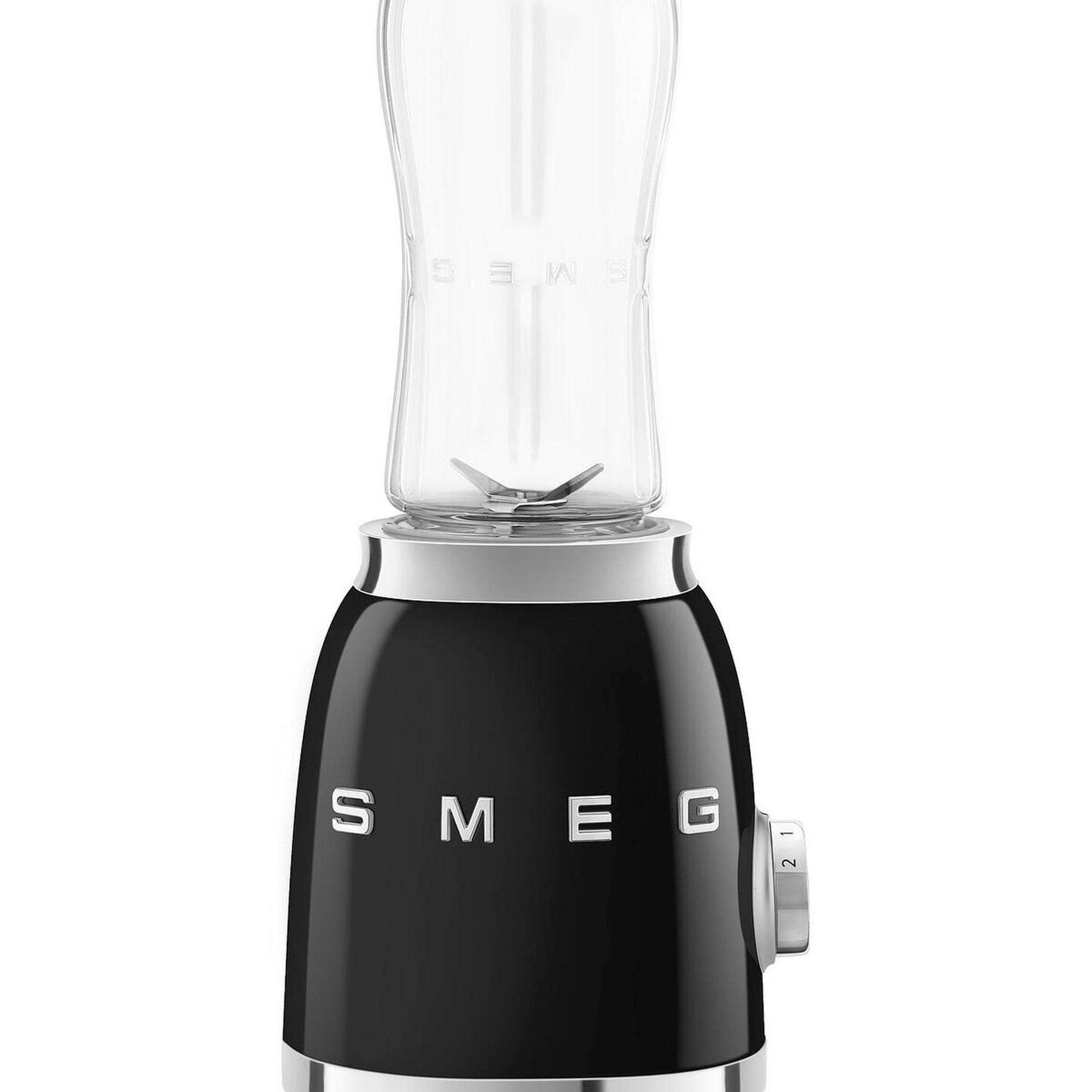 Smeg 50's Style Retro Personal Blender Siyah - Single Bottle