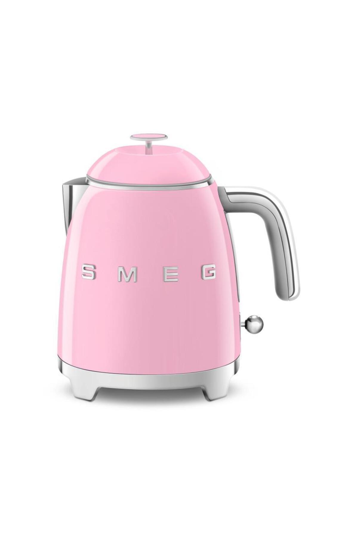  Smeg 50's Style Pembe Mini Kettle Klf05pkeu