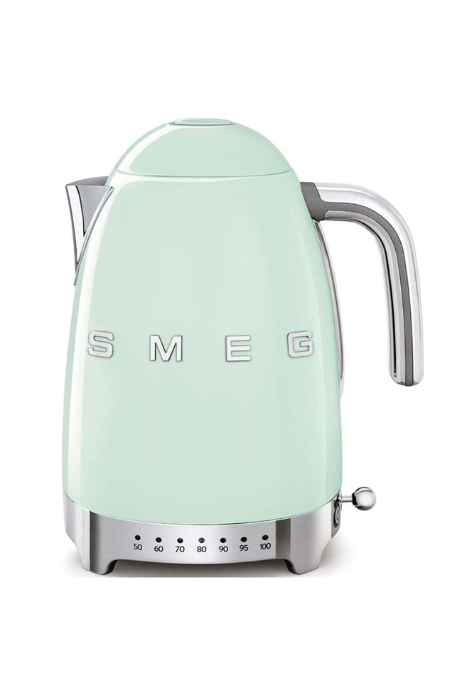  Smeg 50's Style Retro Pastel Yeşil Kettle Klf03bleu