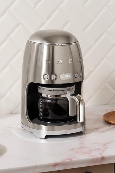  Smeg 50's Style Retro Filtre Kahve Makinesi Çelik Dcf02sseu