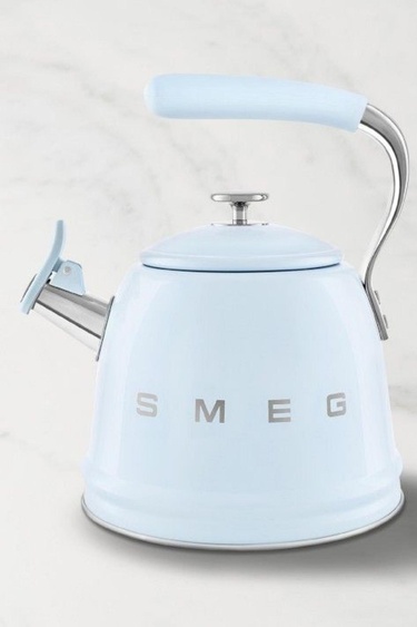  Smeg 50's Style Pastel Mavi Set Üstü Düdüklü Kettle 2.3 Lt
