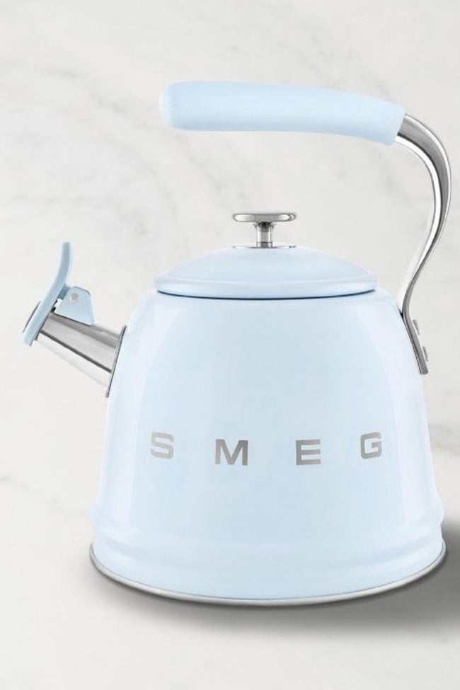  Smeg 50's Style Pastel Mavi Set Üstü Düdüklü Kettle 2.3 Lt