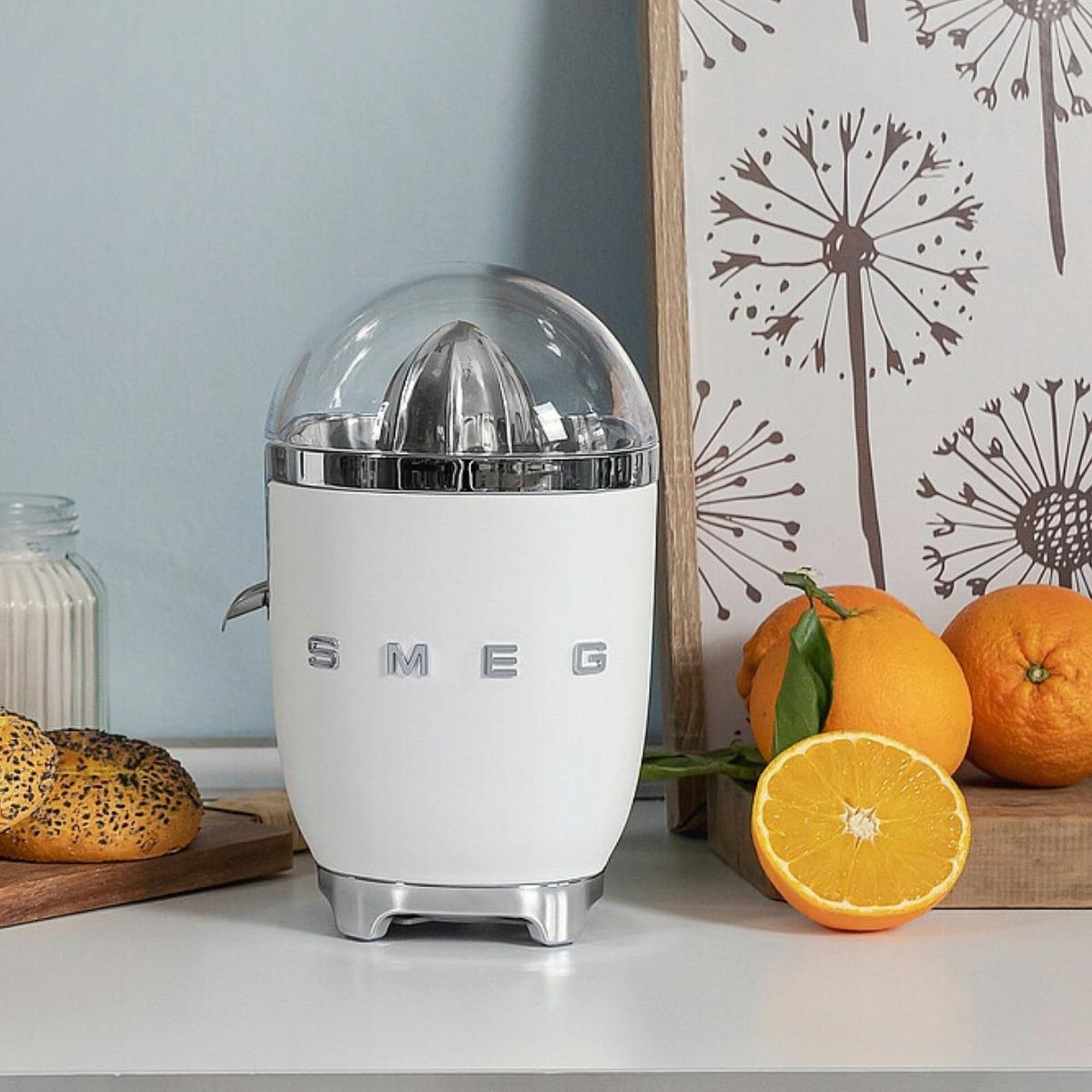 Smeg 50's Style Retro Beyaz Narenciye Sıkacağı Cjf01wheu
