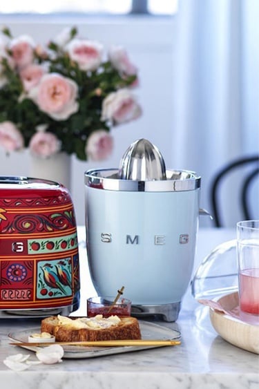  Smeg Pastel Mavi Narenciye Sıkacağı Cjf01pbeu