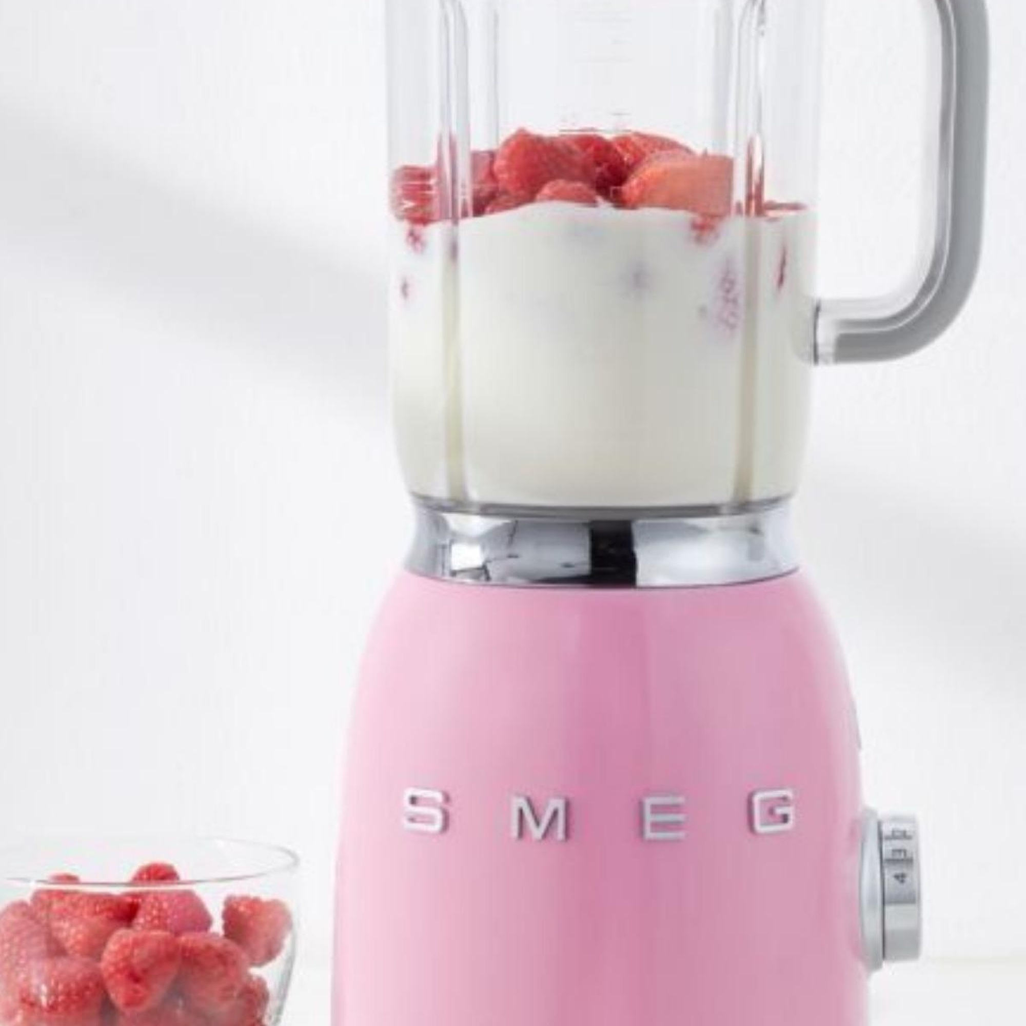 Smeg 50's Style Retro Standart Smootıe Blender Pembe
