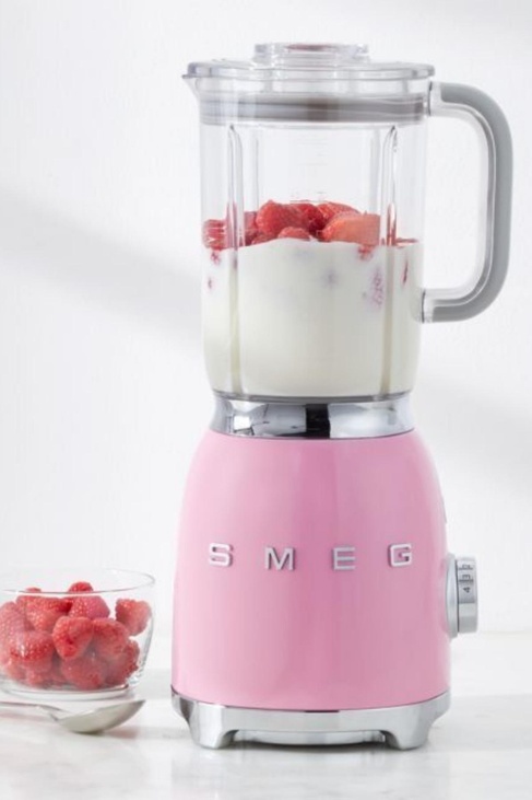  Smeg 50's Style Retro Standart Smootıe Blender Pembe
