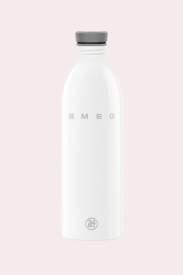  Smeg x 24Bottles Urban Bottle Siyah Termos 1L