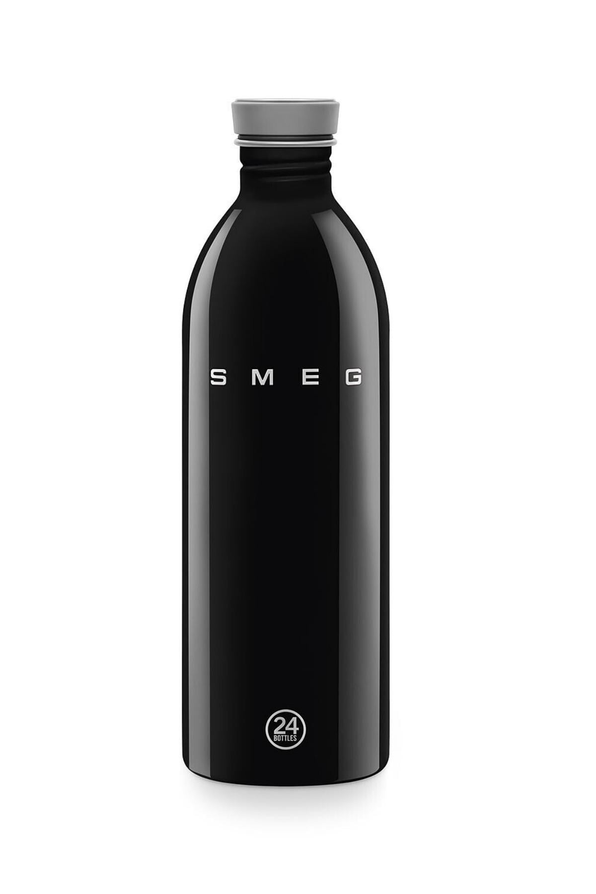  Smeg x 24Bottles Urban Bottle Siyah Termos 1L
