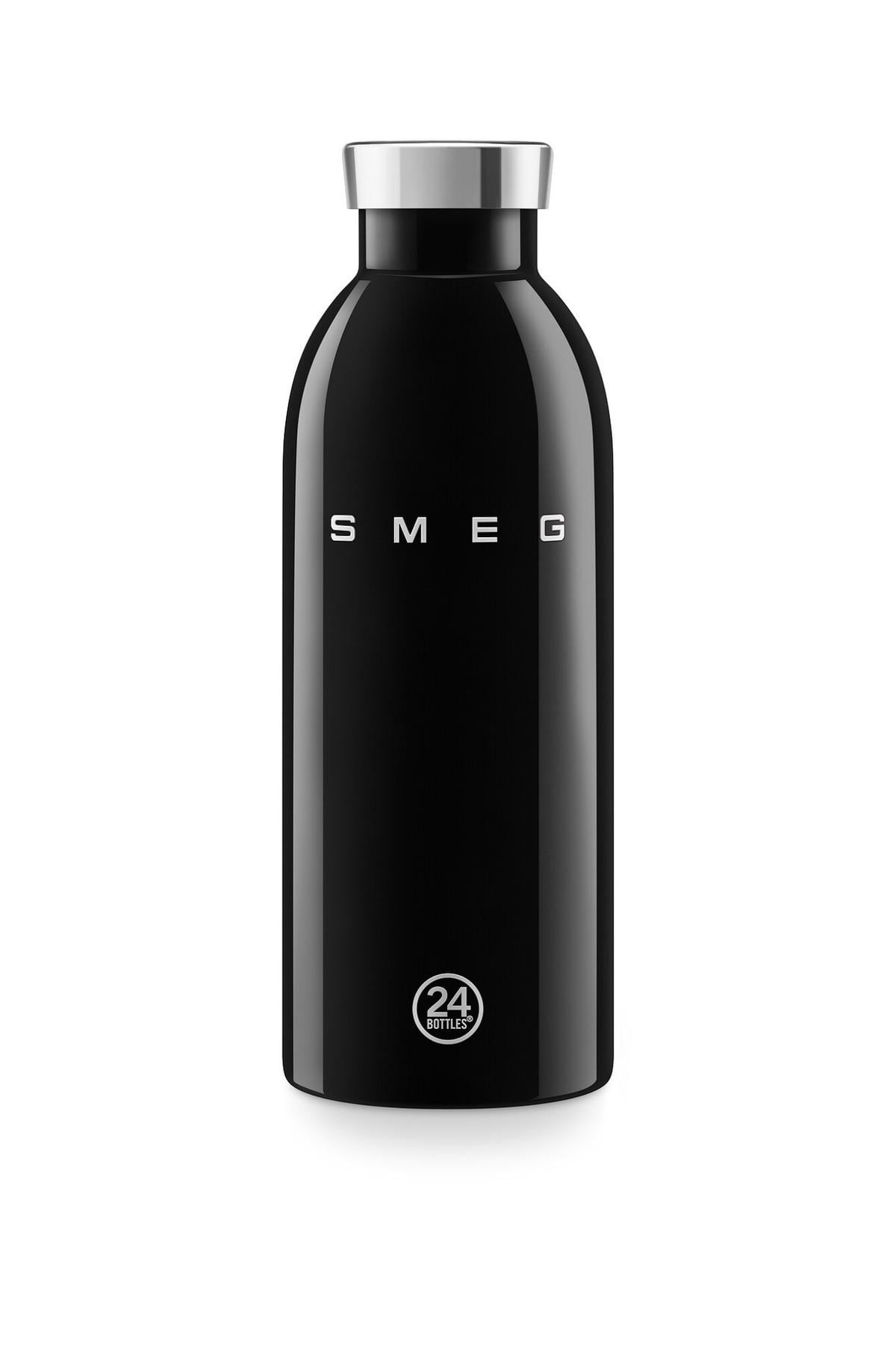  Smeg x 24Bottles Clima Bottle Siyah Termos 500 ML