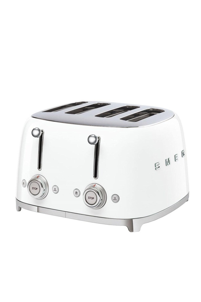  Smeg Tsf03wheu Beyaz Ekmek Kızartma 4 Slot