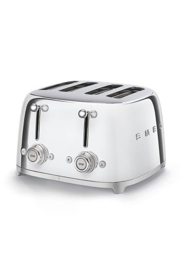  Smeg Tsf03sseu Krom/çelik Ekmek Kızartma 4 Slot