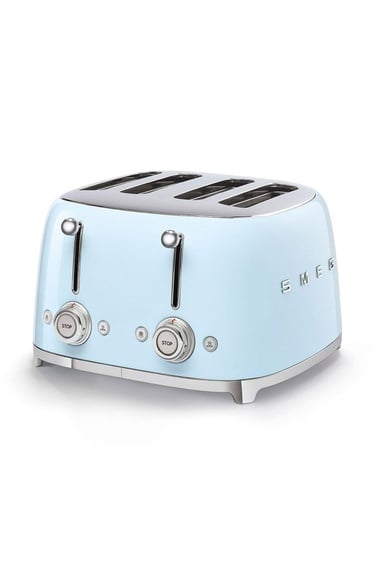  Smeg Tsf03pbeu Pastel Mavi Ekmek Kızartma 4 Slot