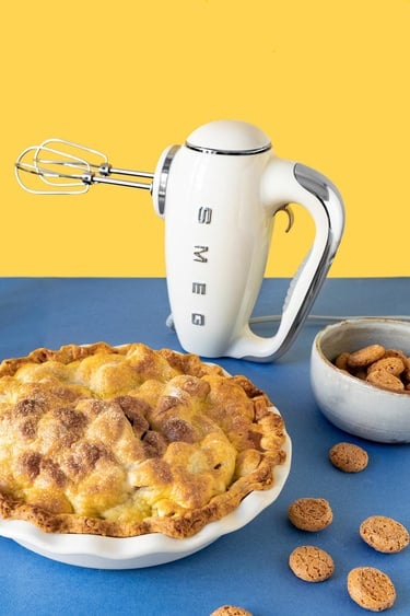  Smeg 50's Style Retro Hmf01wheu Beyaz El Mikseri