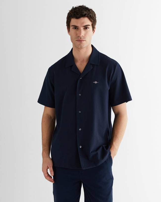  GANT Erkek Lacivert Gömlek