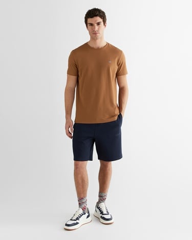  GANT Erkek Lacivert Regular Fit Logolu Şort